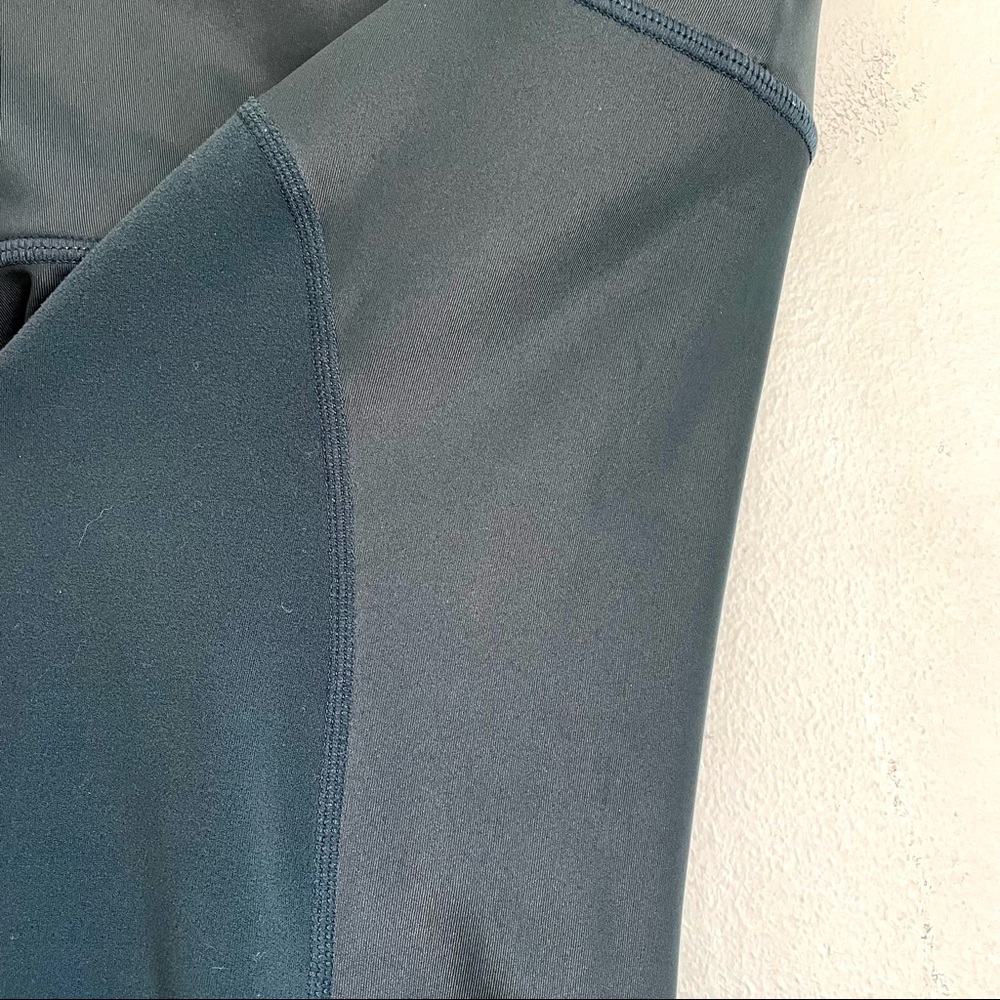 Athleta Diamond Cobra Cutout Ankle Tights Yoga Leggings XS Green High Waisted - Picture 12 of 13